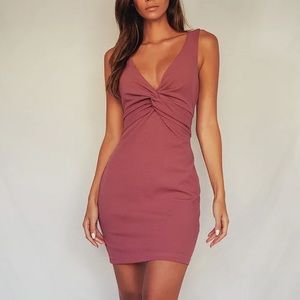 Lulus Twisted Mini Dress